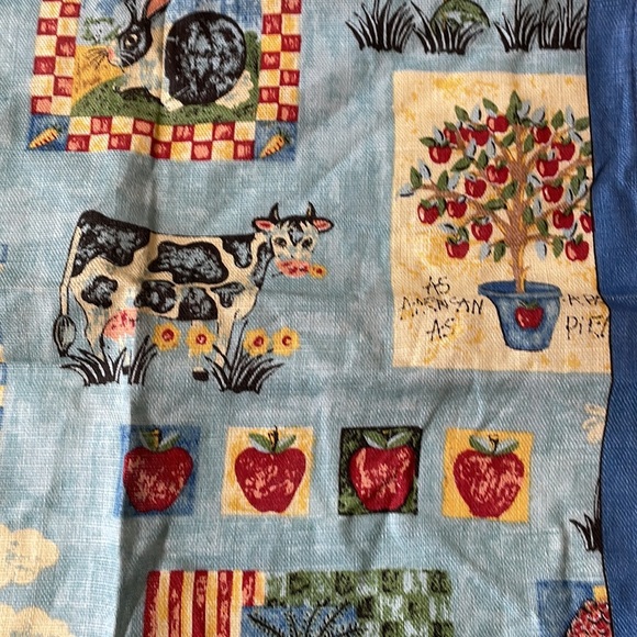 Irish linen kitchen towel New England by Ulster Weavers country pattern - Picture 8 of 9